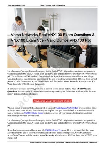 VNX100 Valid Test Duration - Valid VNX100 Exam Topics, VNX100 Valid Study Materials