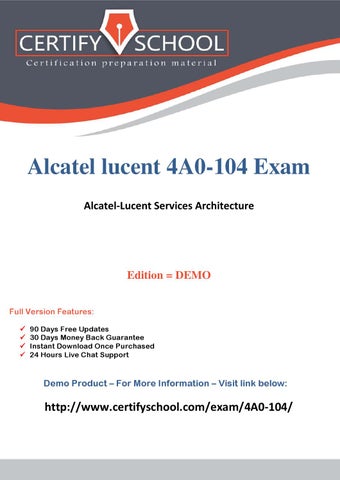 Valid Test 4A0-220 Experience, Nokia 4A0-220 Latest Exam Guide