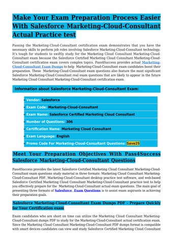 Reliable Marketing-Cloud-Consultant Practice Materials - Download Marketing-Cloud-Consultant Demo