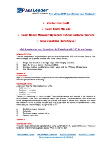 2024 Exam MB-230 Cram Questions & MB-230 New Study Notes - Microsoft Dynamics 365 Customer Service Functional Consultant Test Score Report