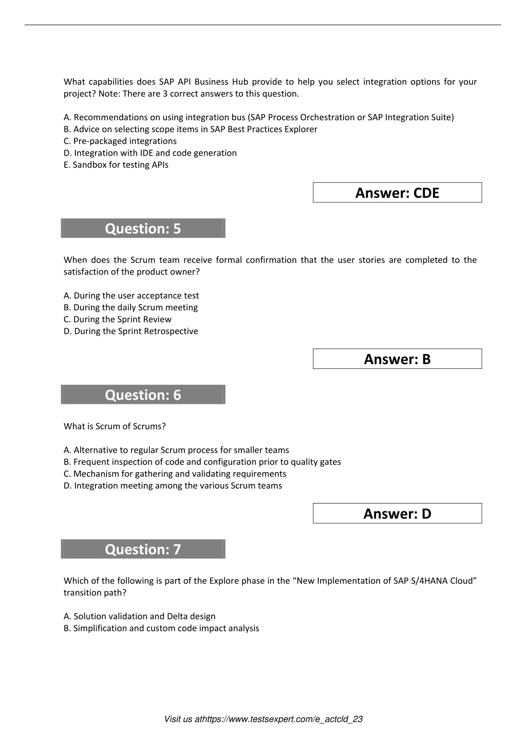 SAP Reliable E-ACTCLD-23 Test Labs & E-ACTCLD-23 Practice Test Online