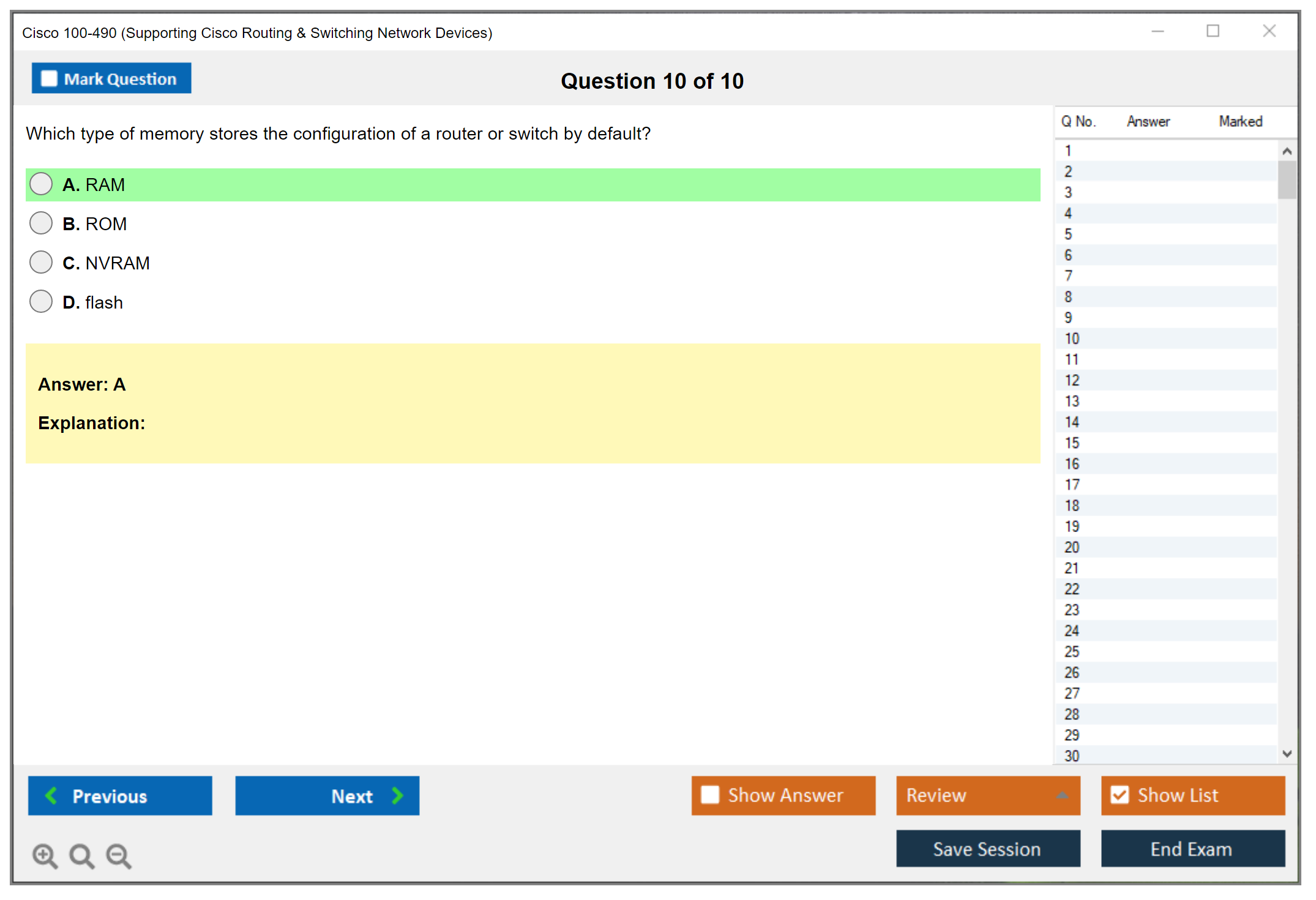 Valid 100-490 Test Question | 100-490 Exam Vce Free & 100-490 Updated Test Cram