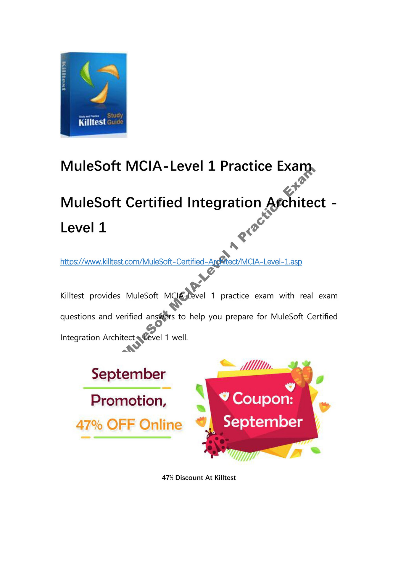 Practice Test MCIA-Level-1-Maintenance Fee & MuleSoft MCIA-Level-1-Maintenance Test Cram Pdf