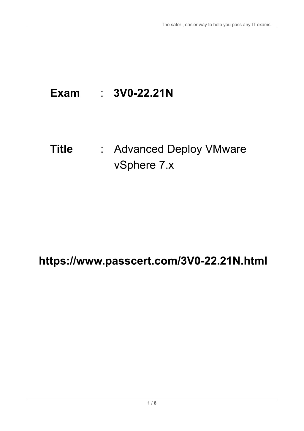 Latest Real 3V0-31.22 Exam, VMware 3V0-31.22 Reliable Exam Answers