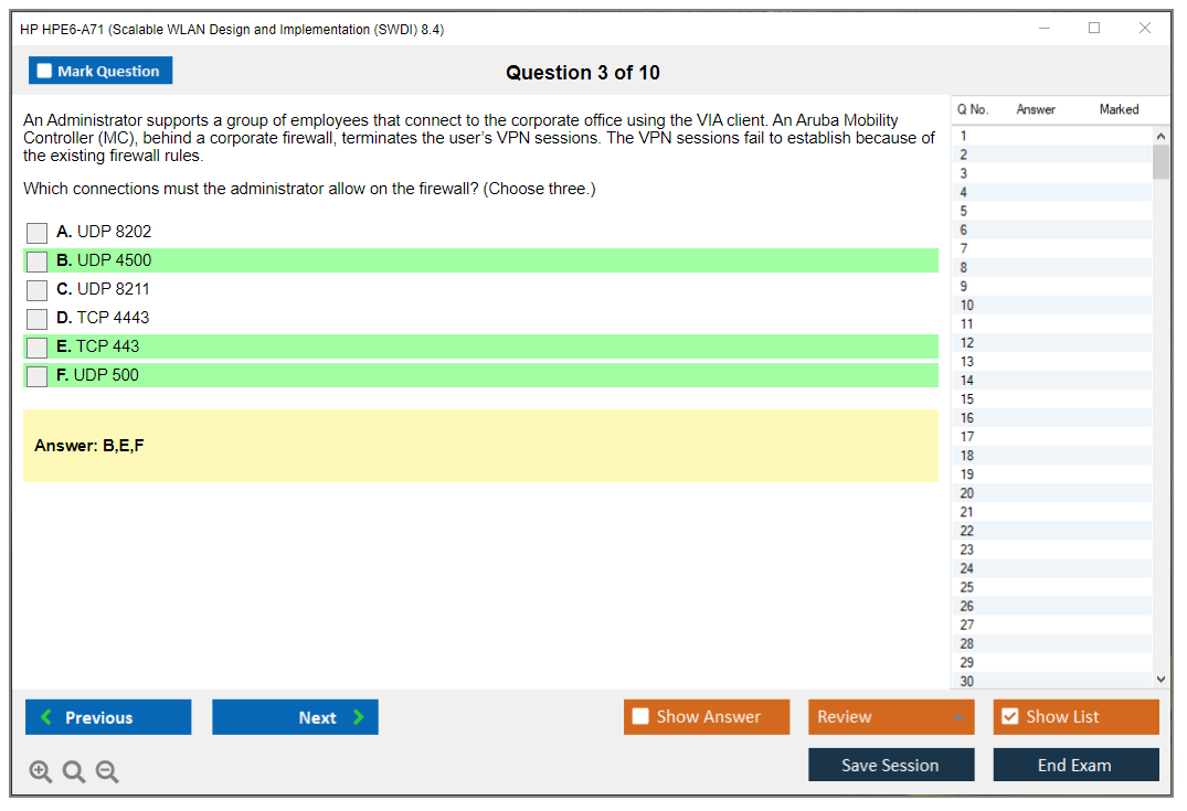 Exam HPE6-A72 Overviews, Intereactive HPE6-A72 Testing Engine