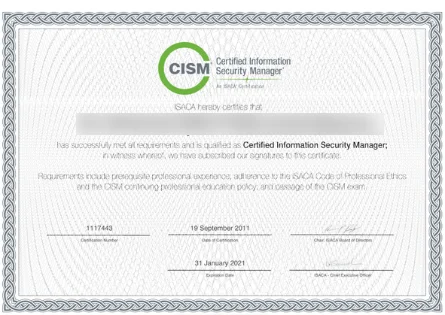 Valid CISM Real Test - ISACA Test Certification CISM Cost