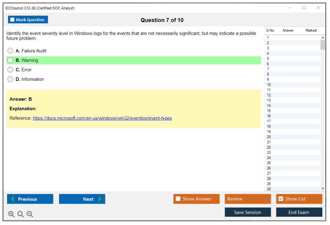 Reliable 312-39 Test Forum - Valid 312-39 Practice Questions