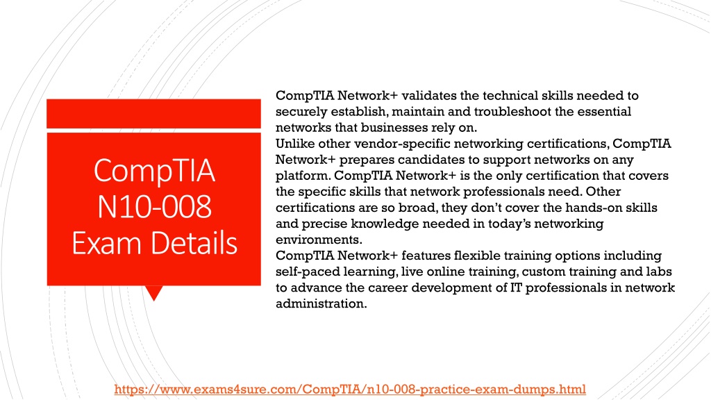 2024 N10-008 Latest Dump, Authentic N10-008 Exam Hub | Practice CompTIA Network+ Certification Exam Mock