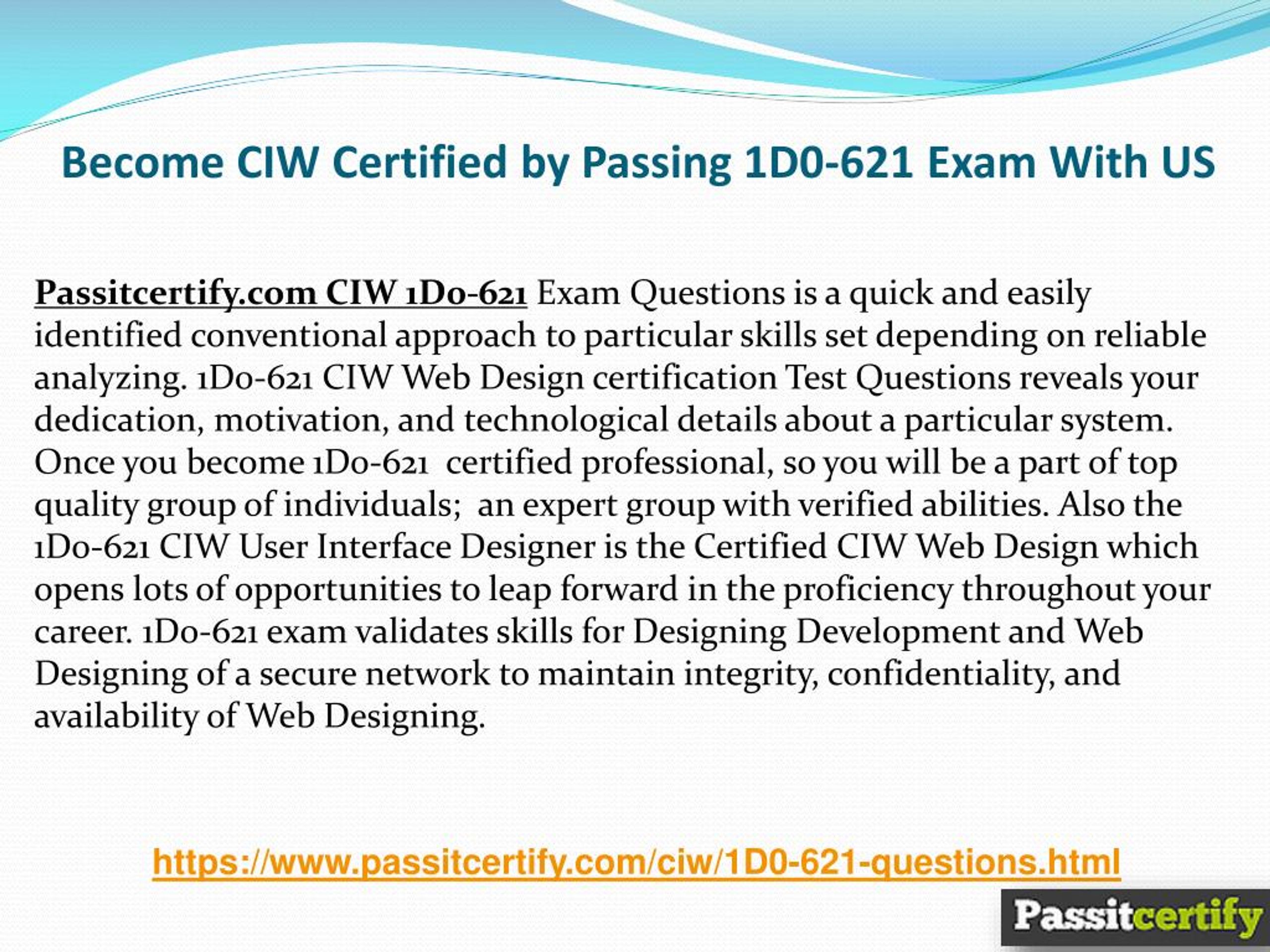 CIW 1D0-622 Free Study Material, Valid 1D0-622 Real Test