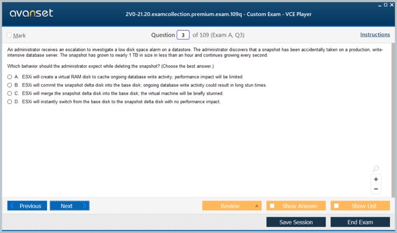 2V0-72.22 Valid Exam Prep, VMware Exam 2V0-72.22 Pass4sure