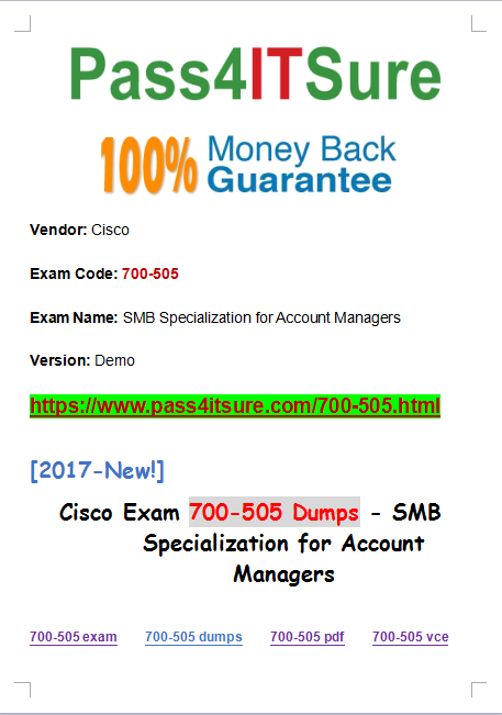 700-240 Exam Overviews | Cisco 700-240 Questions Exam