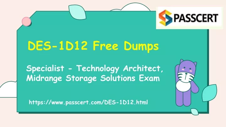 EMC Latest DES-1D12 Test Labs - DES-1D12 Reliable Exam Testking