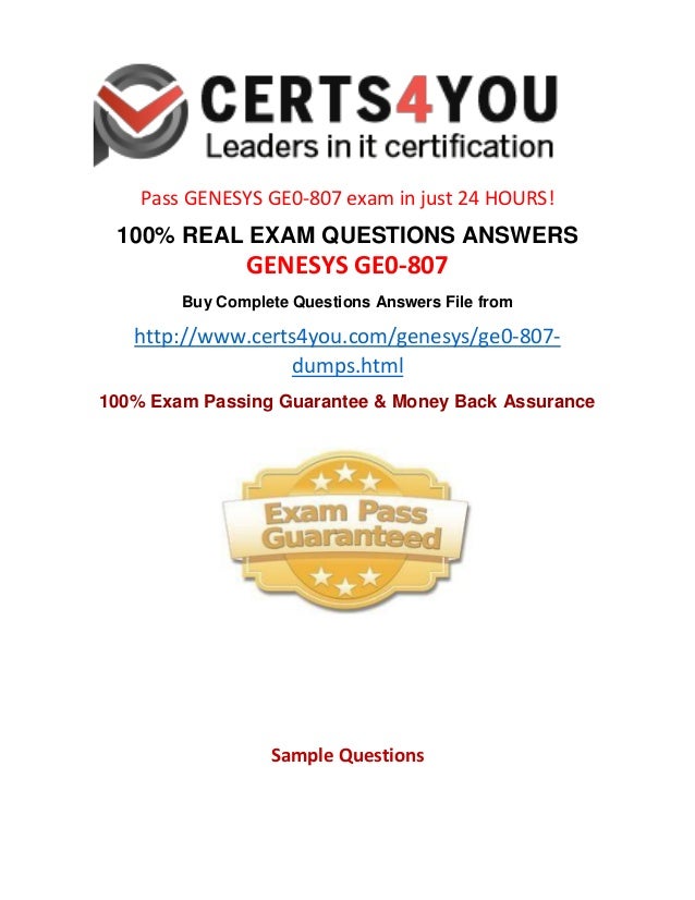 Genesys GCX-ARC Free Practice Exams & GCX-ARC Top Questions