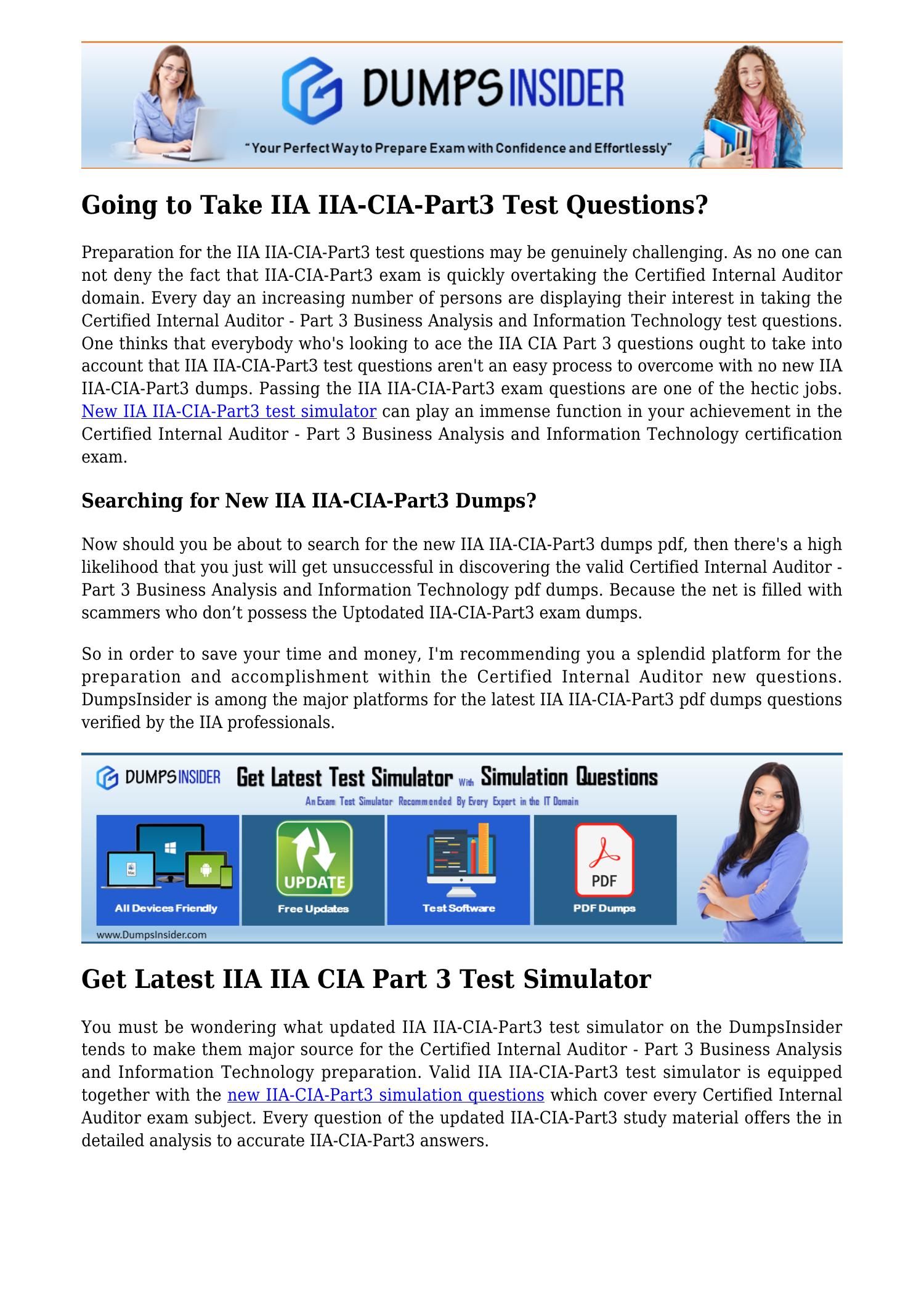 IIA-CIA-Part3-3P Hot Questions | IIA-CIA-Part3-3P New Test Materials & IIA-CIA-Part3-3P Latest Braindumps Book