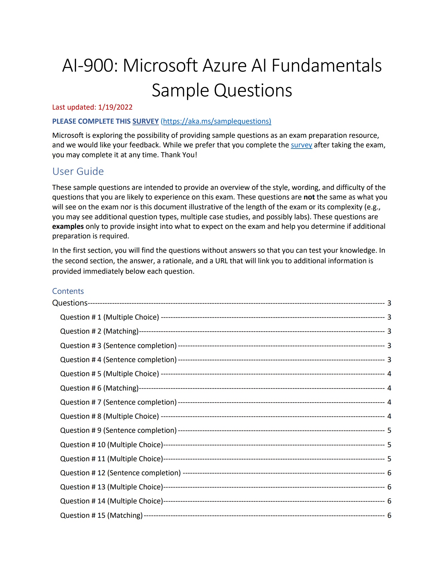 Certification AI-900 Test Answers & AI-900 Exam Papers - Exam Microsoft Azure AI Fundamentals Vce Format