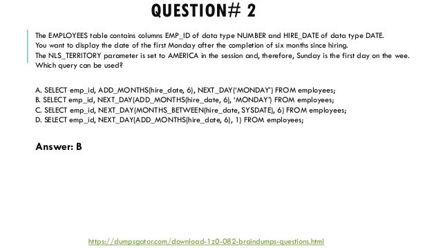 Oracle 1Z0-082 Questions Pdf & 1Z0-082 Exam Simulations