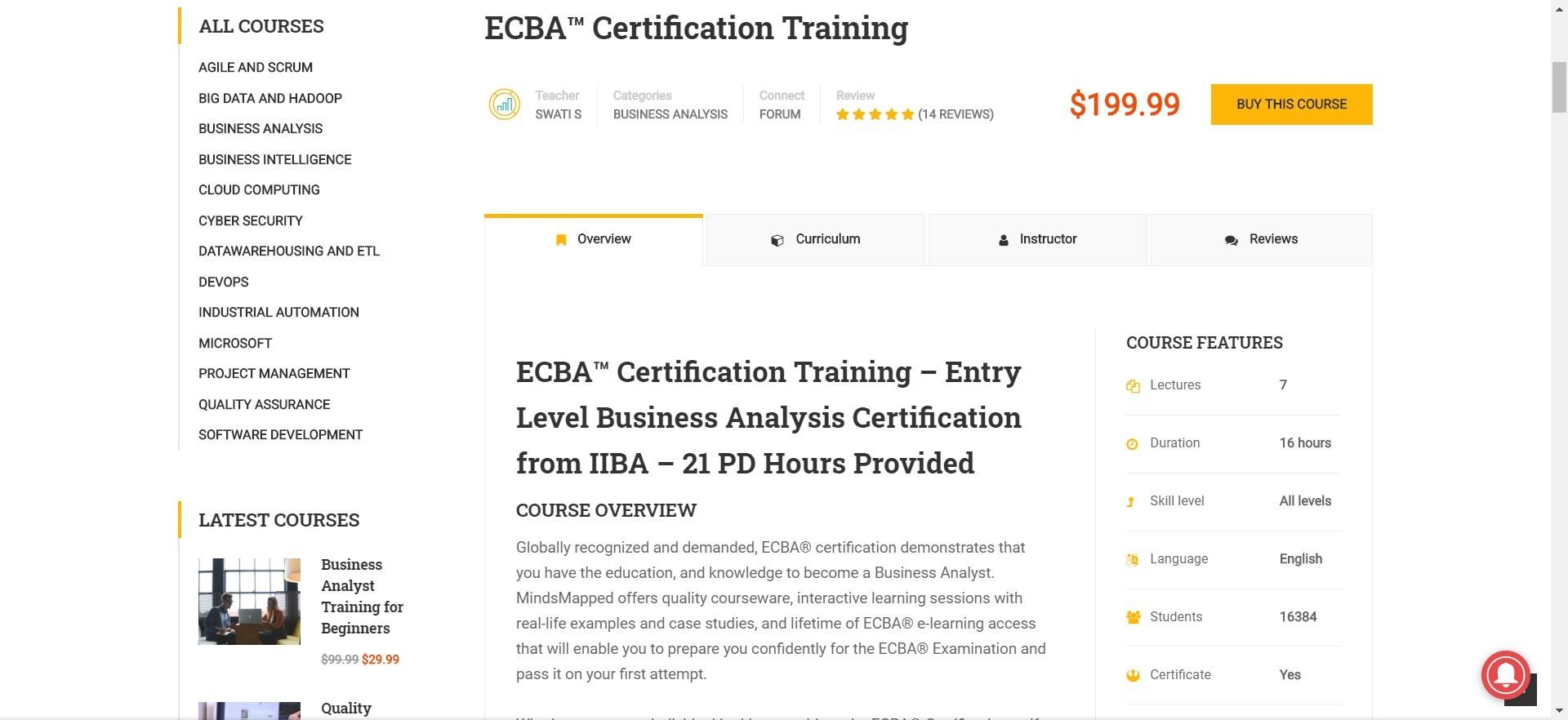 IIBA ECBA 100% Accuracy & Exam ECBA Certification Cost