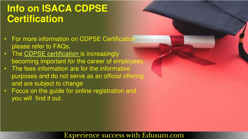 CDPSE Exam Questions Vce - Reliable CDPSE Test Duration