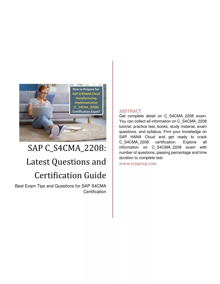 Exam C-S4CPR-2208 Lab Questions & C-S4CPR-2208 Latest Exam Questions