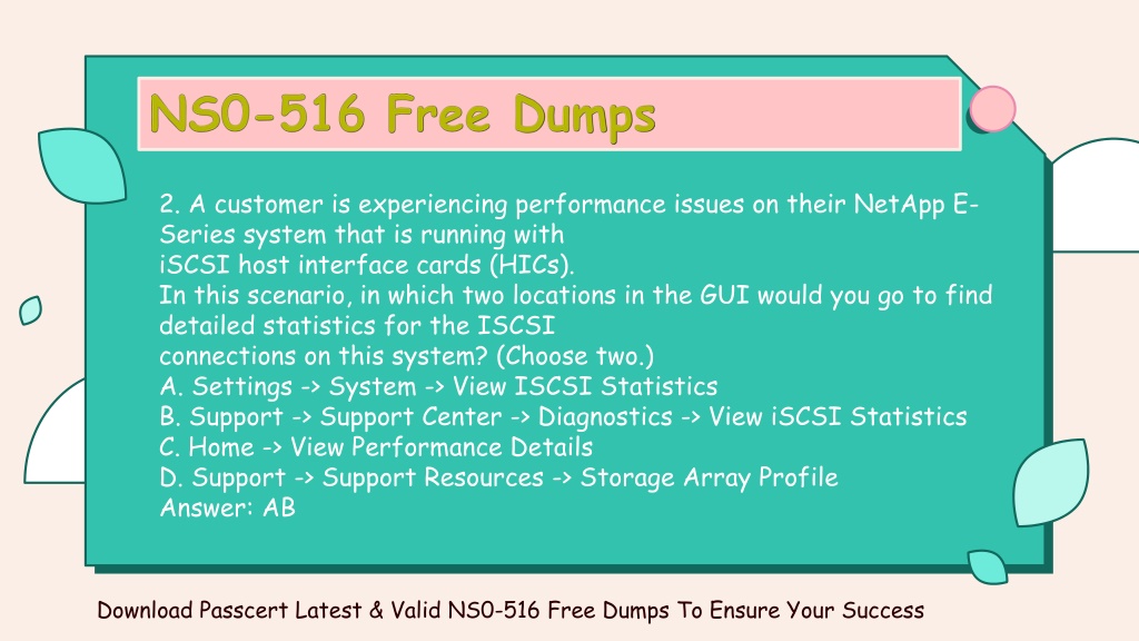 Network Appliance Reliable NS0-516 Dumps Free | Valid Dumps NS0-516 Sheet