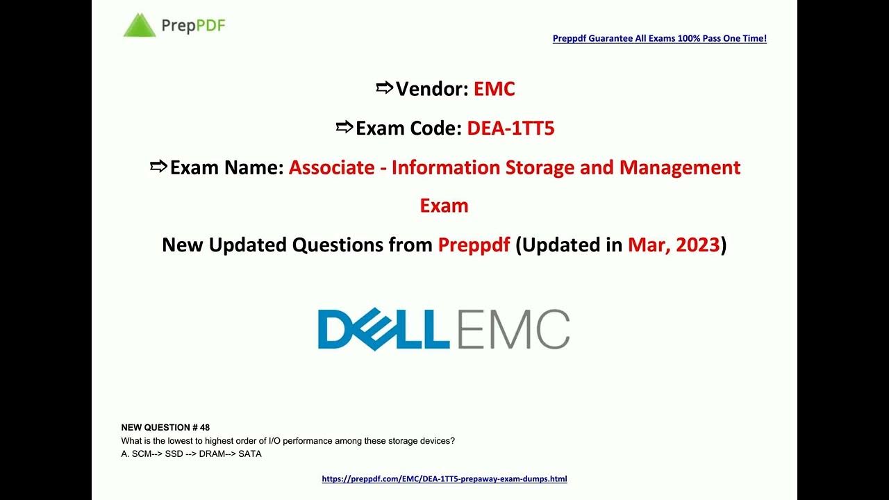 EMC Latest DEA-1TT5 Cram Materials - New DEA-1TT5 Exam Topics