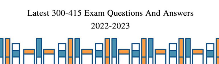 Exam 300-415 Materials - 300-415 PDF Cram Exam, 300-415 Reliable Test Pdf