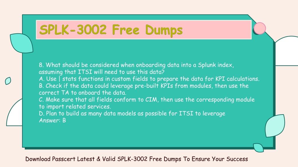 SPLK-3002 Exam Materials | Latest SPLK-3002 Test Voucher & SPLK-3002 Valid Dumps Ppt