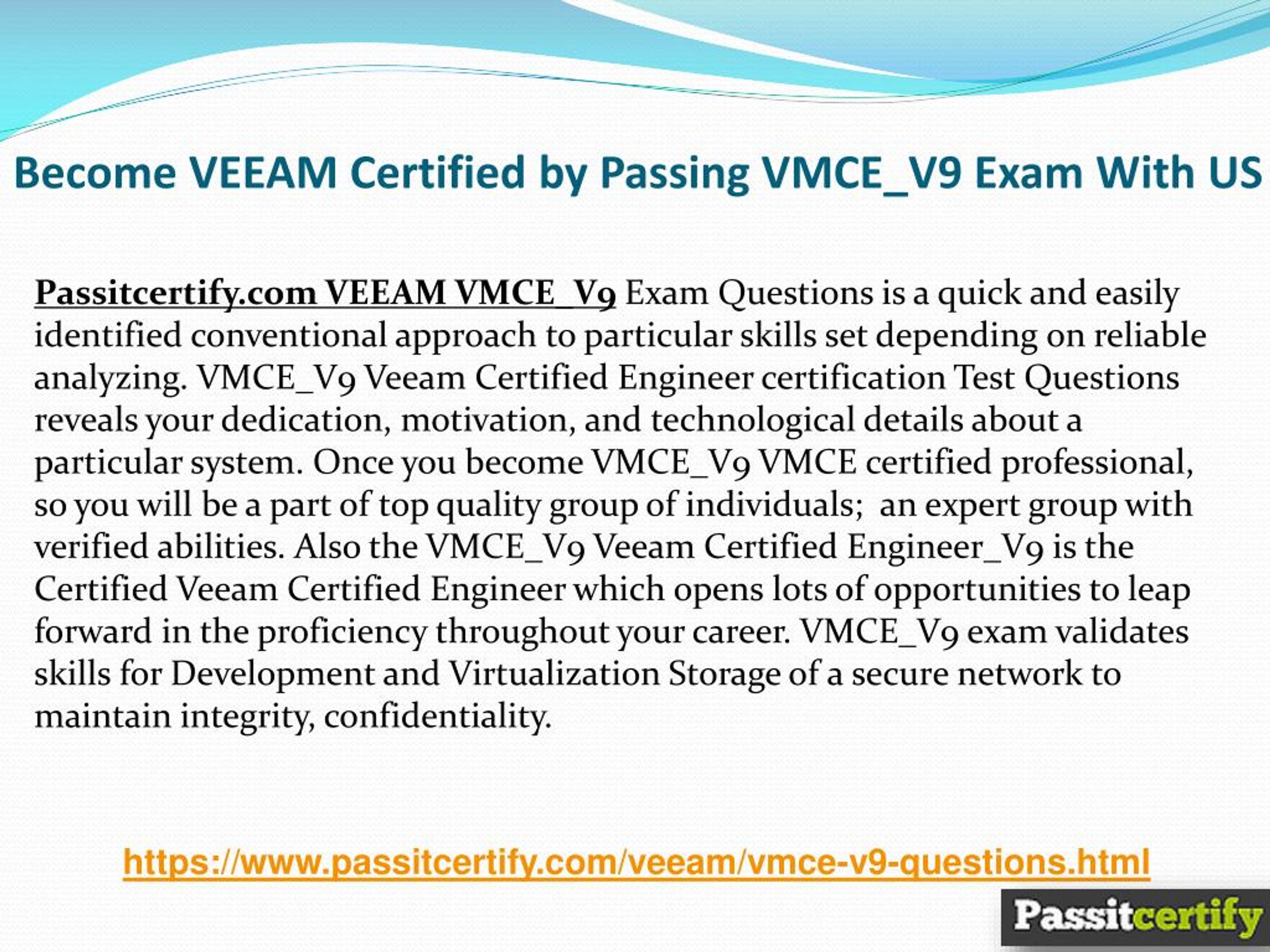 Veeam VMCE2021 New Dumps Pdf | VMCE2021 Certification Test Questions