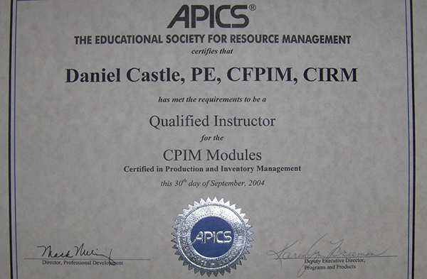 CSCP Exam Papers, APICS Technical CSCP Training