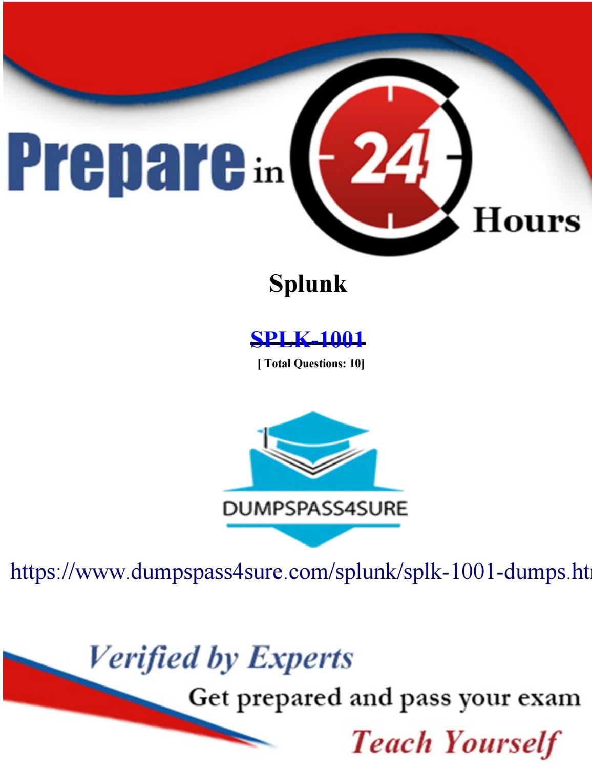 New SPLK-1001 Test Fee, SPLK-1001 Simulated Test | Free SPLK-1001 Brain Dumps