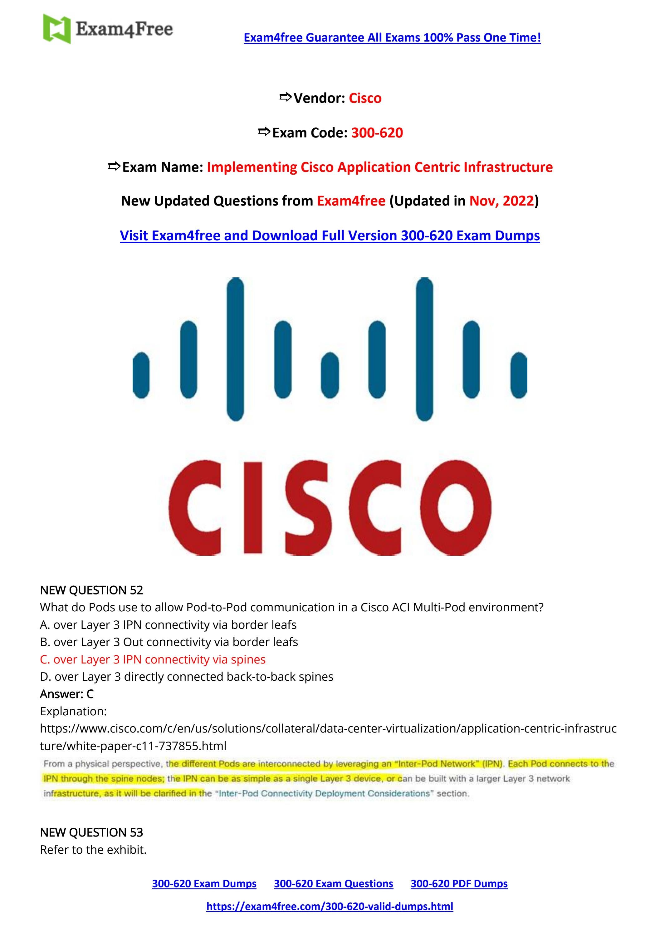 2025 Exam 300-620 Cram Review | Detailed 300-620 Study Dumps & Latest Implementing Cisco Application Centric Infrastructure Practice Questions