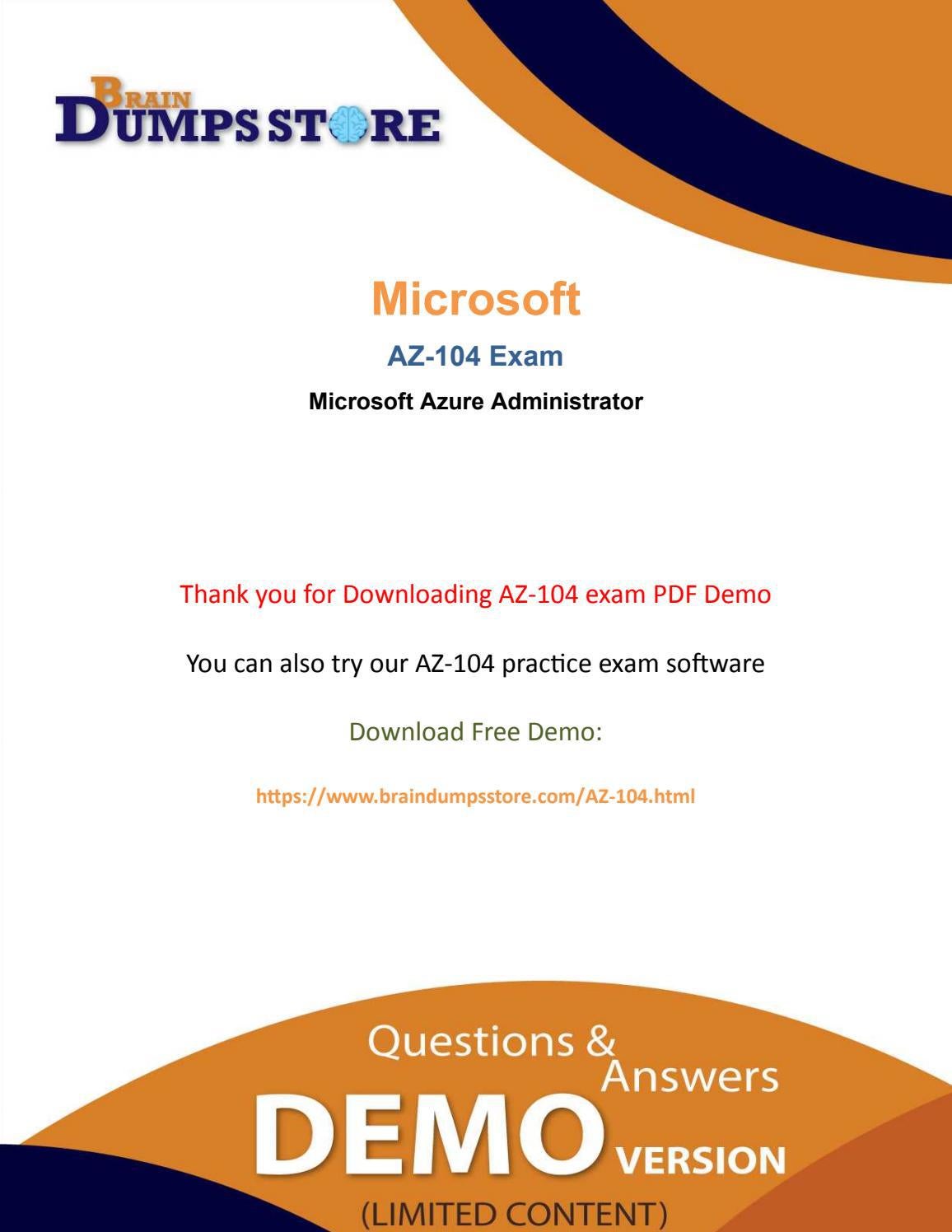 Microsoft Free AZ-104 Study Material - Latest AZ-104 Exam Labs