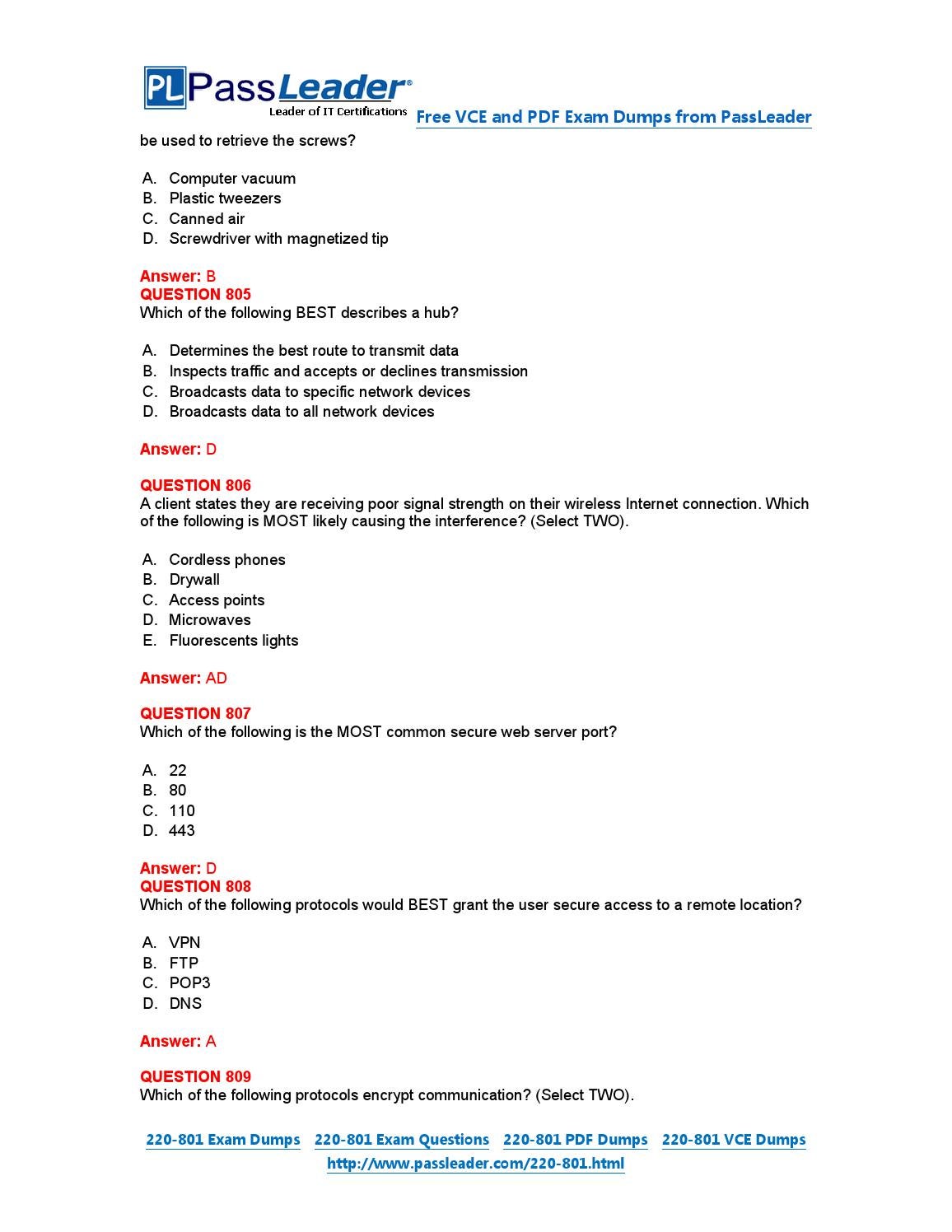 ARC-801 Valid Mock Exam, ARC-801 Guaranteed Questions Answers