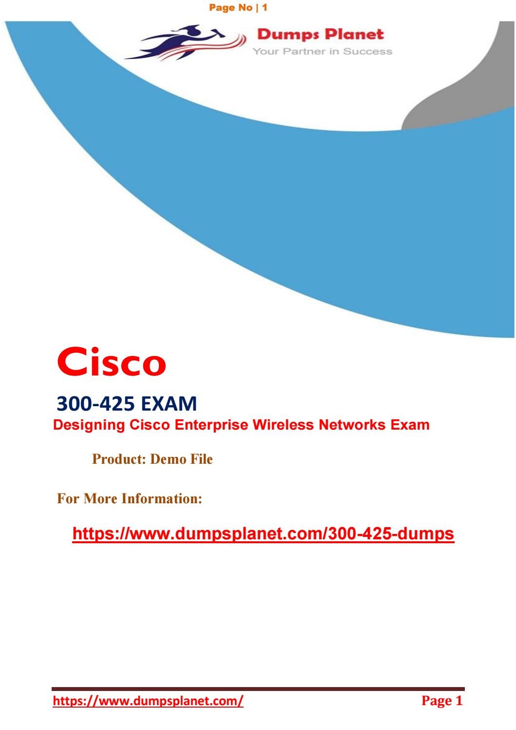 Cisco 300-425 Reliable Cram Materials, 300-425 Latest Exam Experience