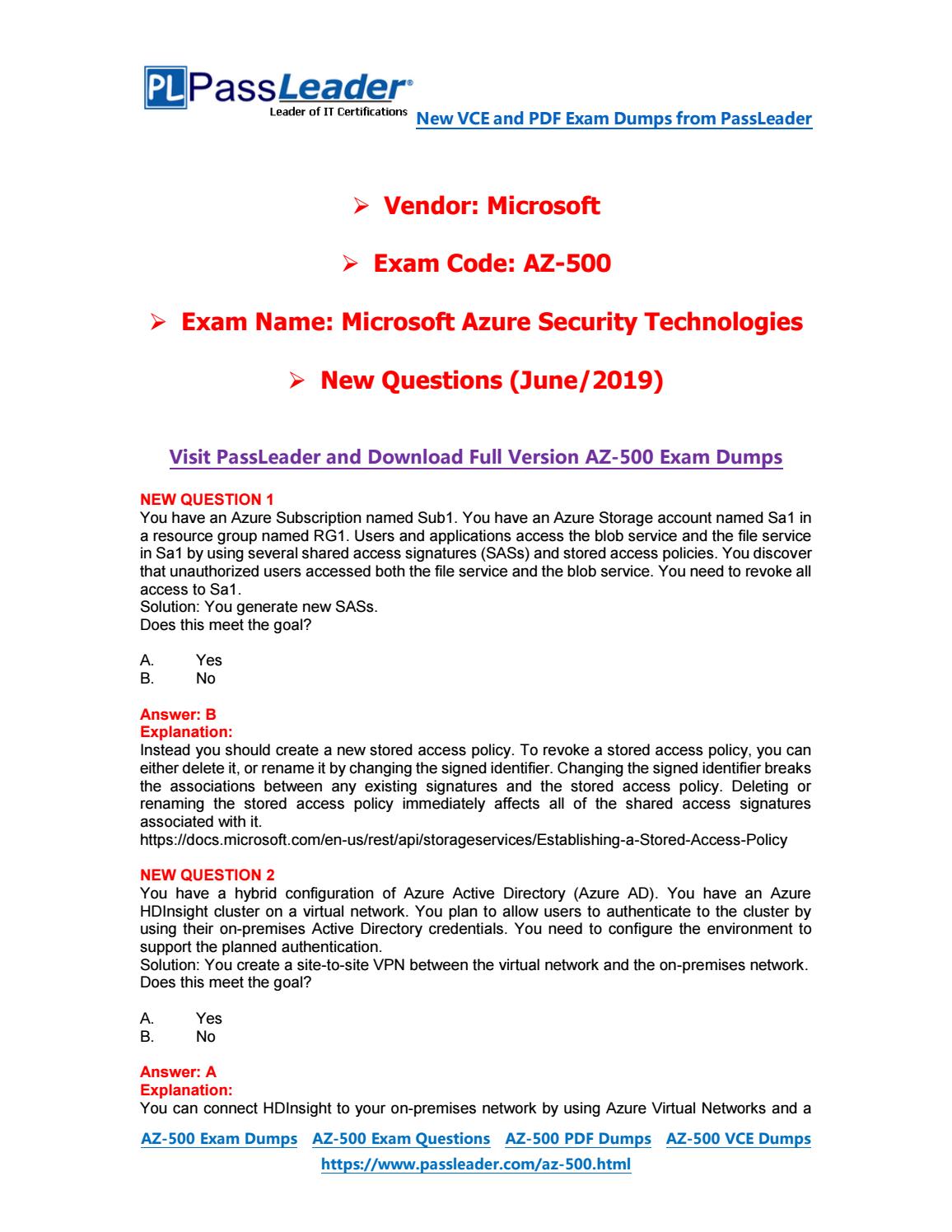 Microsoft Reliable AZ-500 Braindumps Files - Reliable AZ-500 Study Notes