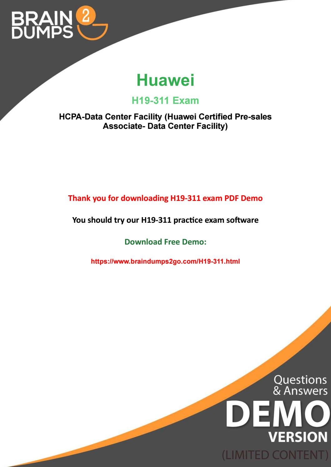 H31-311_V2.5 Reliable Test Blueprint & Huawei H31-311_V2.5 Free Exam Dumps