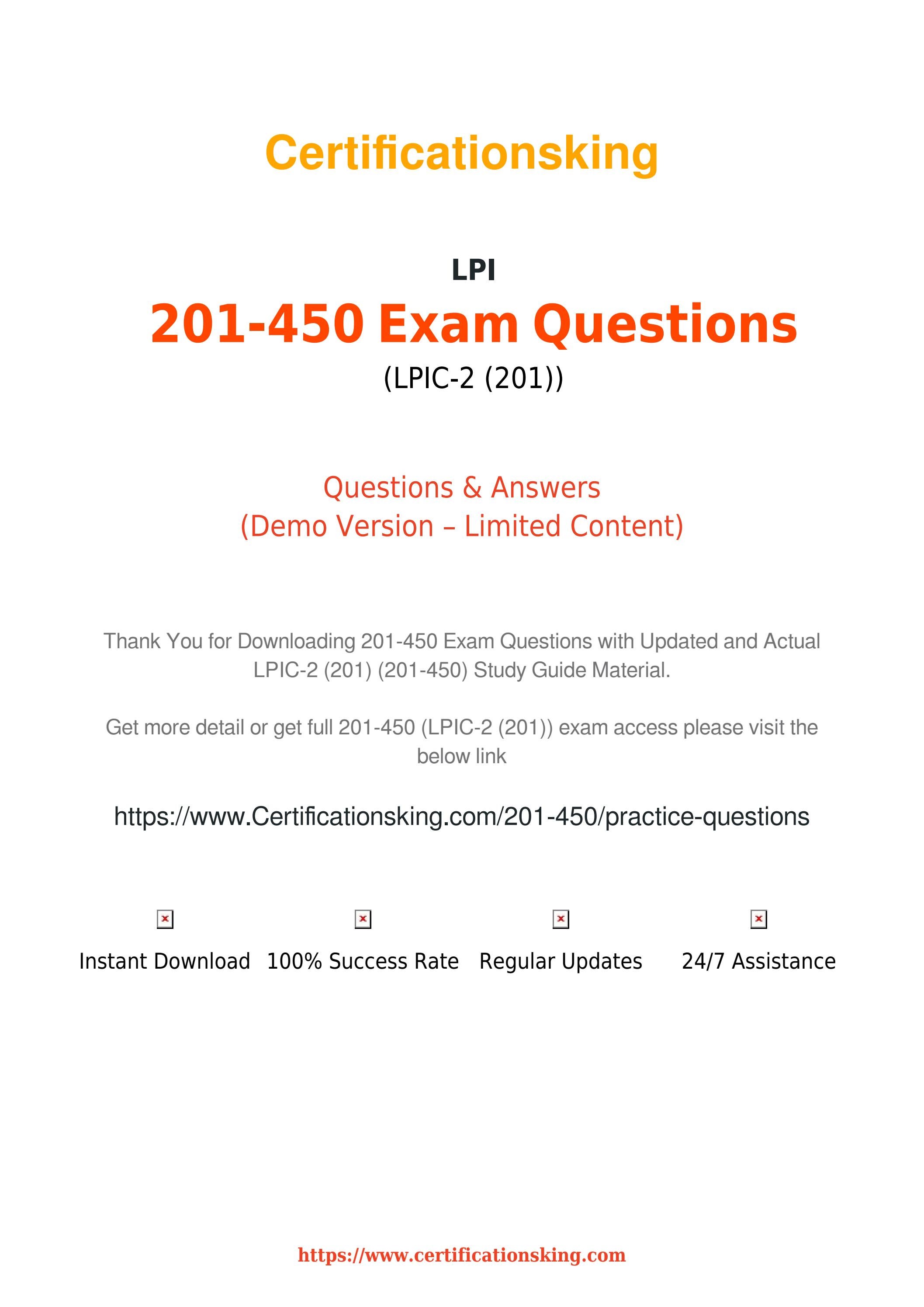 Valid 201-450 Test Topics - Lpi 201-450 Valid Study Materials