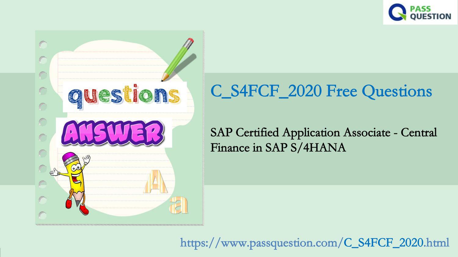 C-S4FCF-2021 Prep Guide & New C-S4FCF-2021 Exam Book - Latest SAP Certified Application Associate - Central Finance in SAP S/4HANA (SAP S/4HANA 2021) Test Question