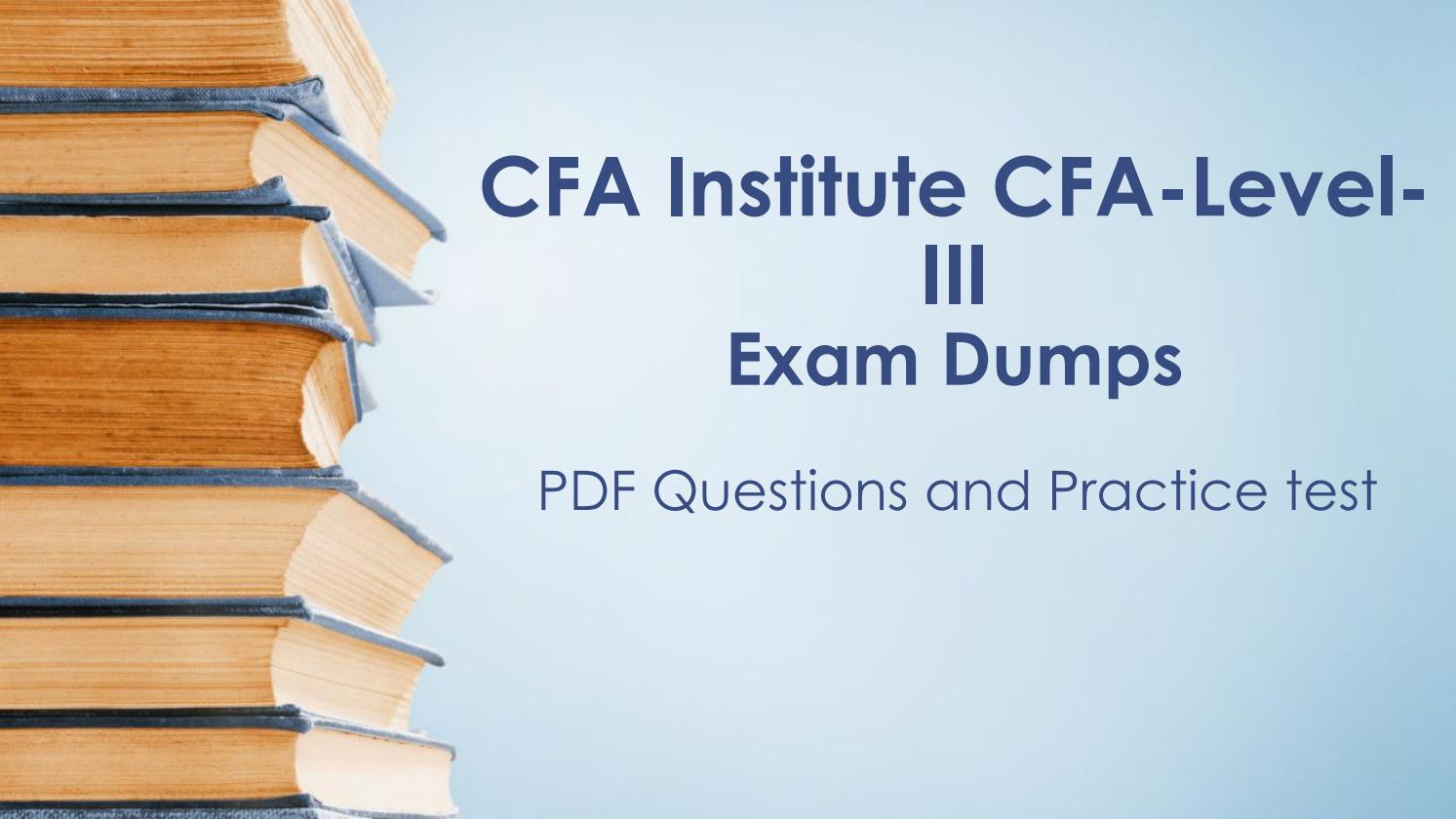 Exam CFA-001 Tips - GAQM Hottest CFA-001 Certification