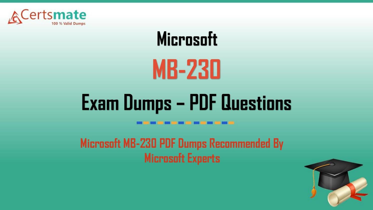 Microsoft MB-210 Certification Dumps - MB-210 Actual Exam Dumps