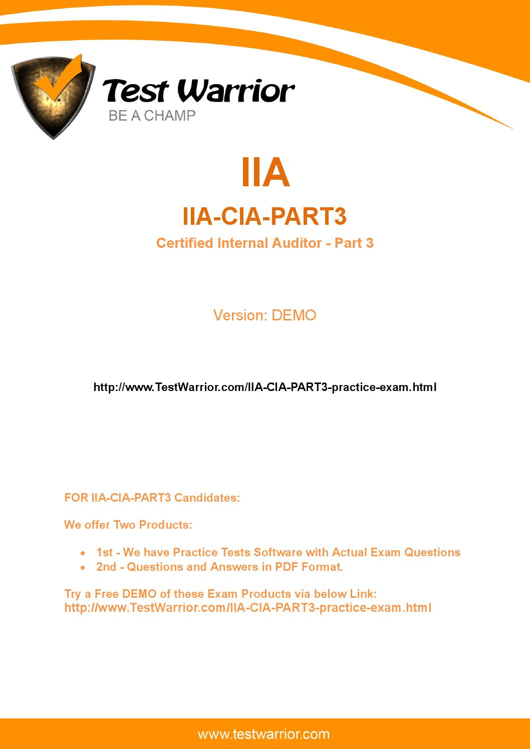 IIA-CIA-Part1 Reliable Dumps Questions - IIA-CIA-Part1 Reliable Exam Voucher