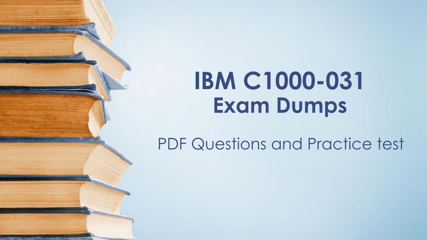 IBM Valid C1000-138 Exam Pass4sure, C1000-138 Certification Cost