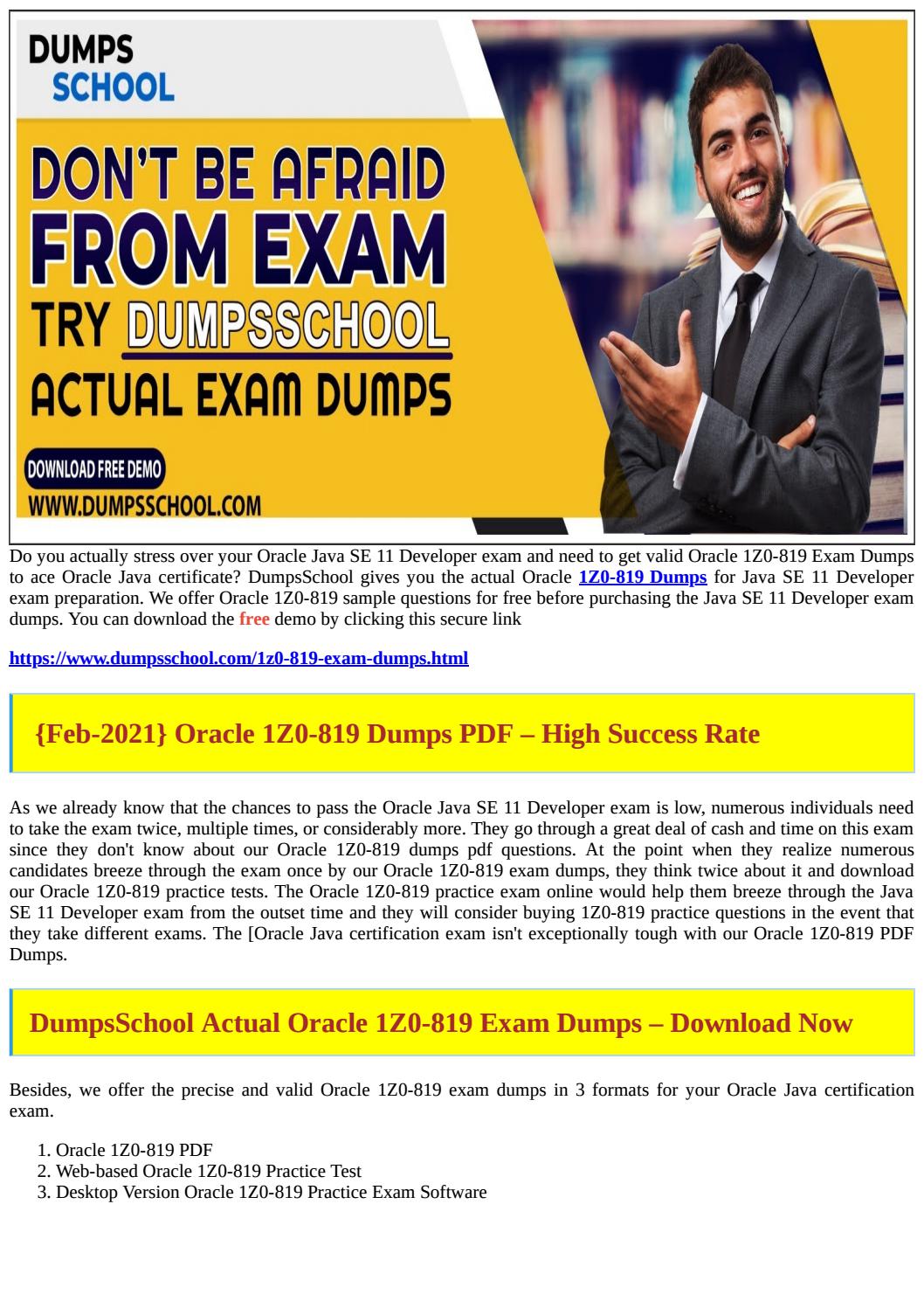 1z1-819 Valid Test Test - Oracle Exam 1z1-819 Quiz, Valid 1z1-819 Exam Pass4sure