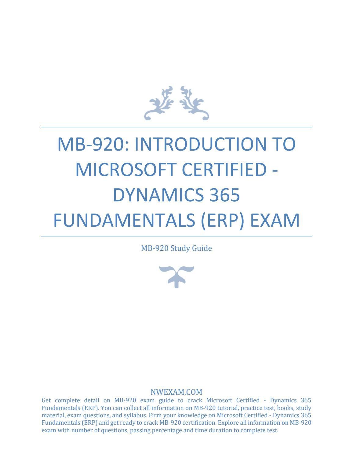 MB-920 Reliable Test Topics - Test MB-920 Study Guide, MB-920 Latest Exam