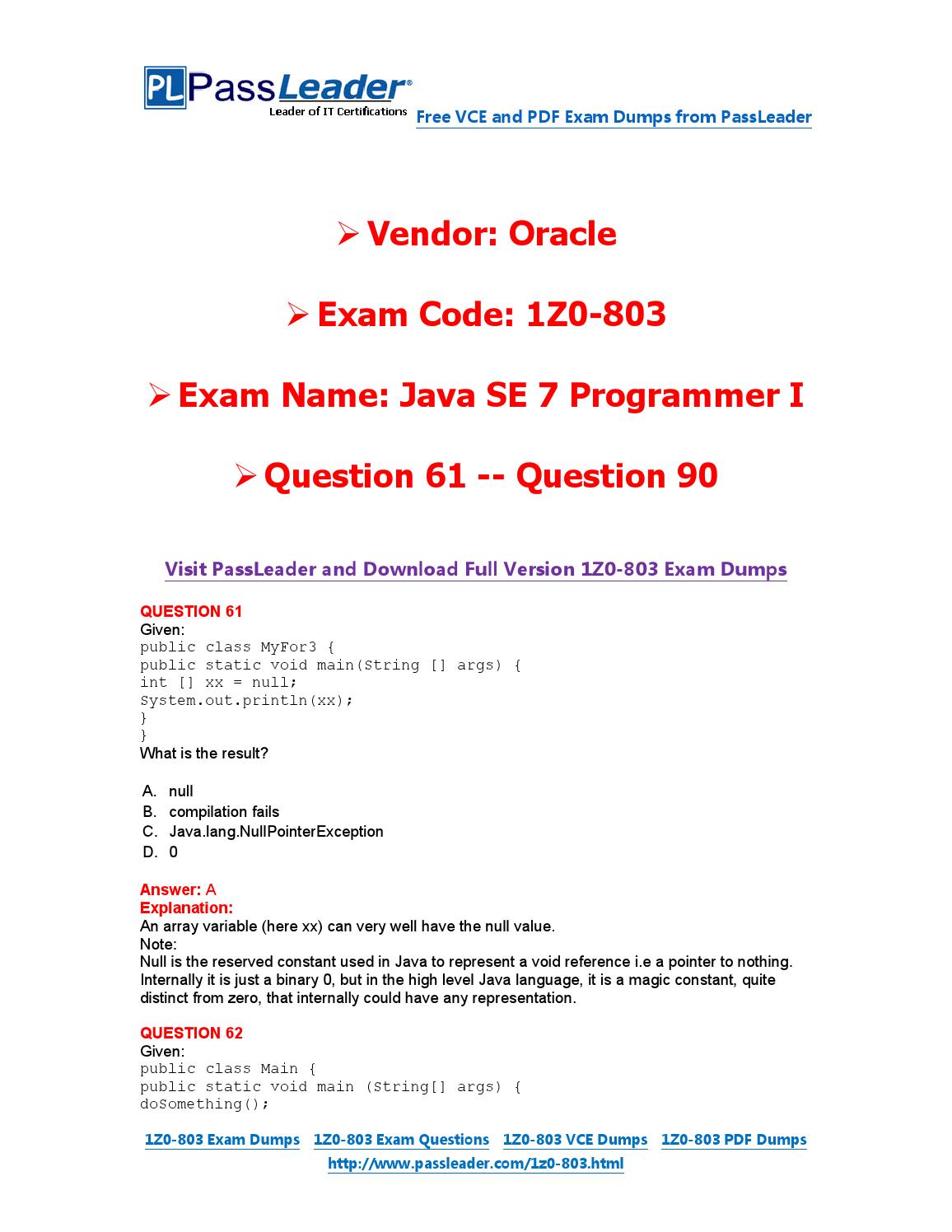 Exam 1Z0-902 Pattern & Dumps 1Z0-902 Guide - 1Z0-902 Certification Exam Infor