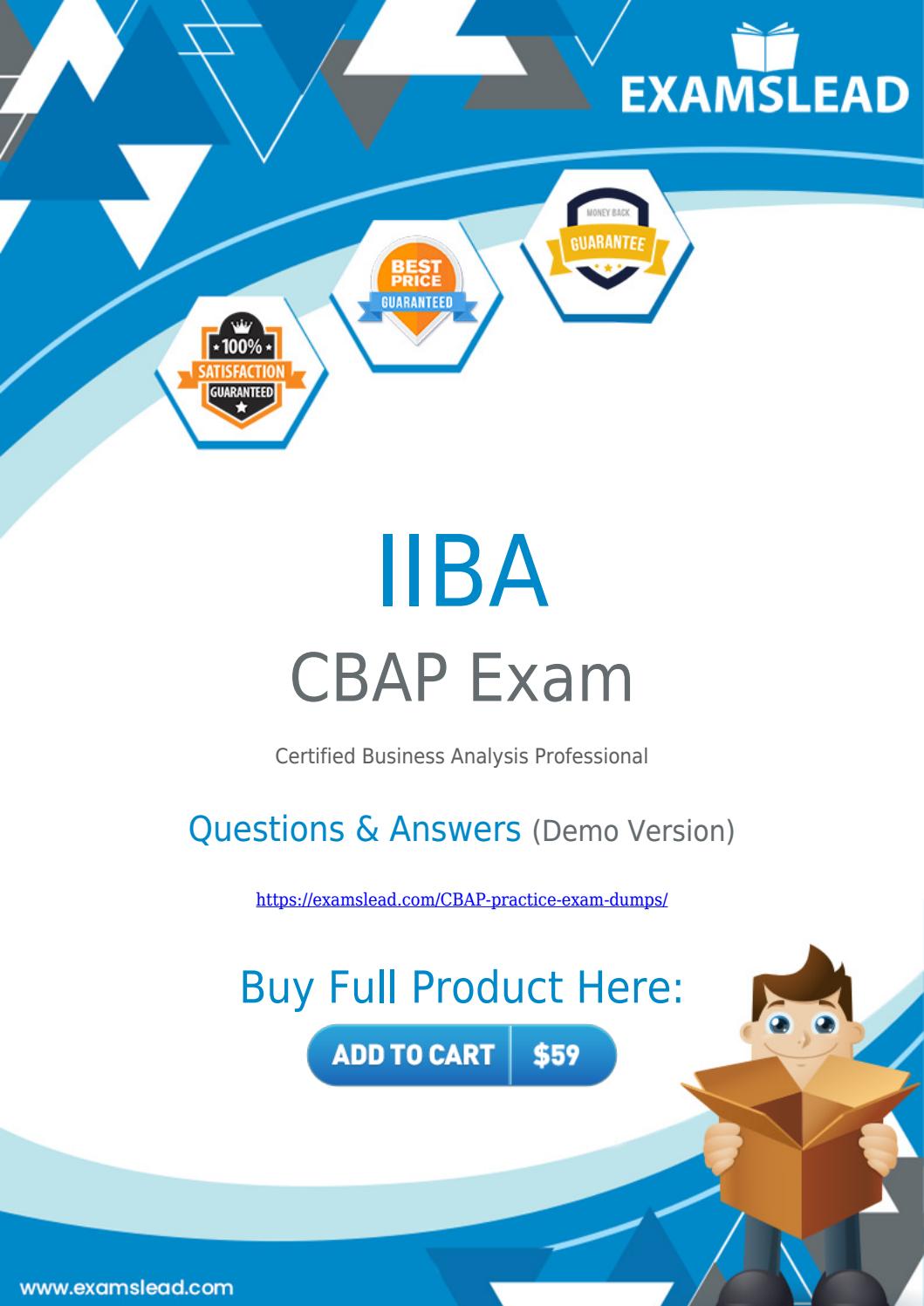 IIBA CBAP Latest Guide Files - CBAP Reliable Dumps Pdf