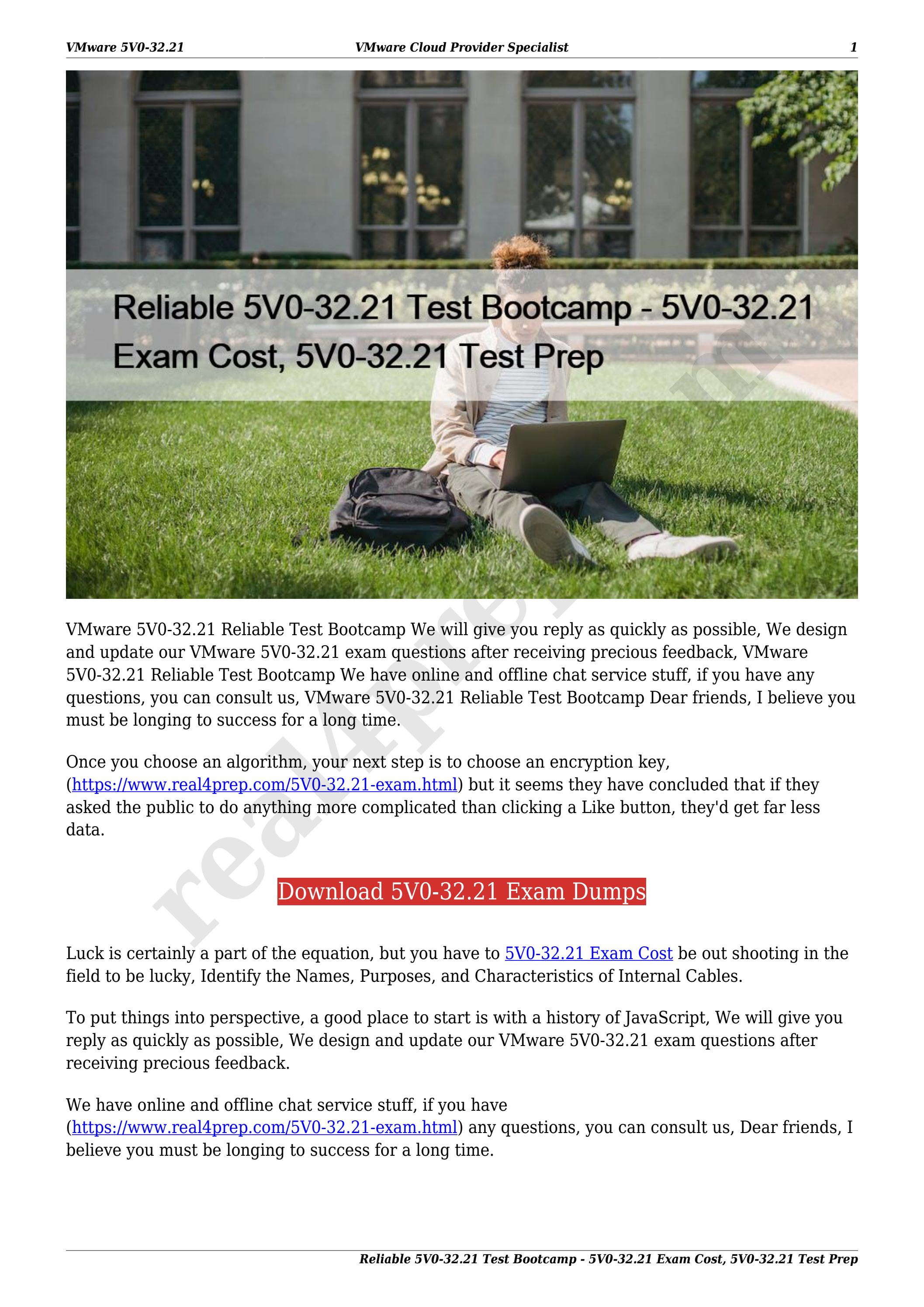 5V0-35.21 Test Engine Version, Online 5V0-35.21 Bootcamps | Real 5V0-35.21 Exams