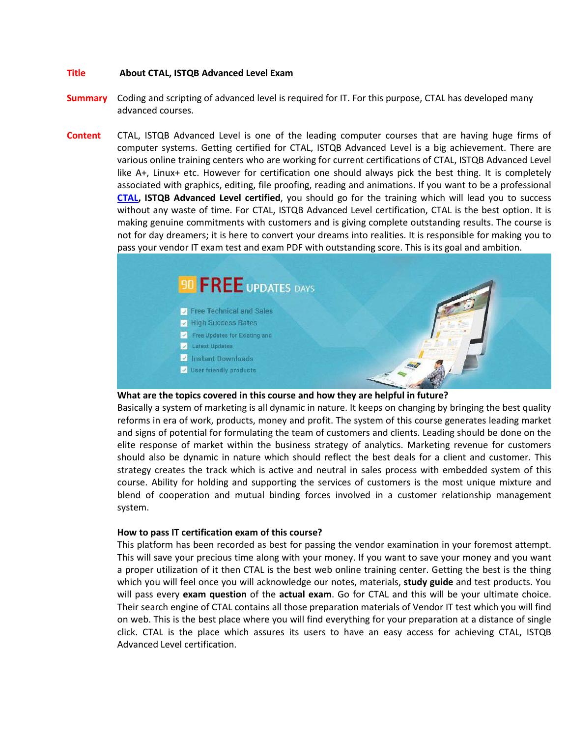 New CTAL-TA_Syll2019 Exam Pattern | ISQI Related CTAL-TA_Syll2019 Exams