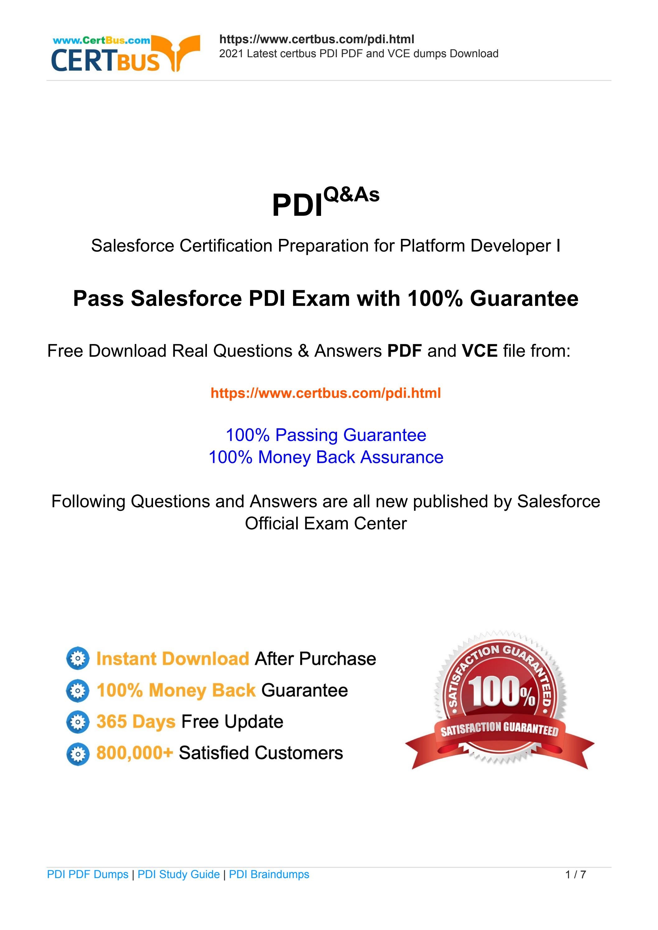 Salesforce Valid Exam PDI Vce Free - PDI Reliable Test Cram