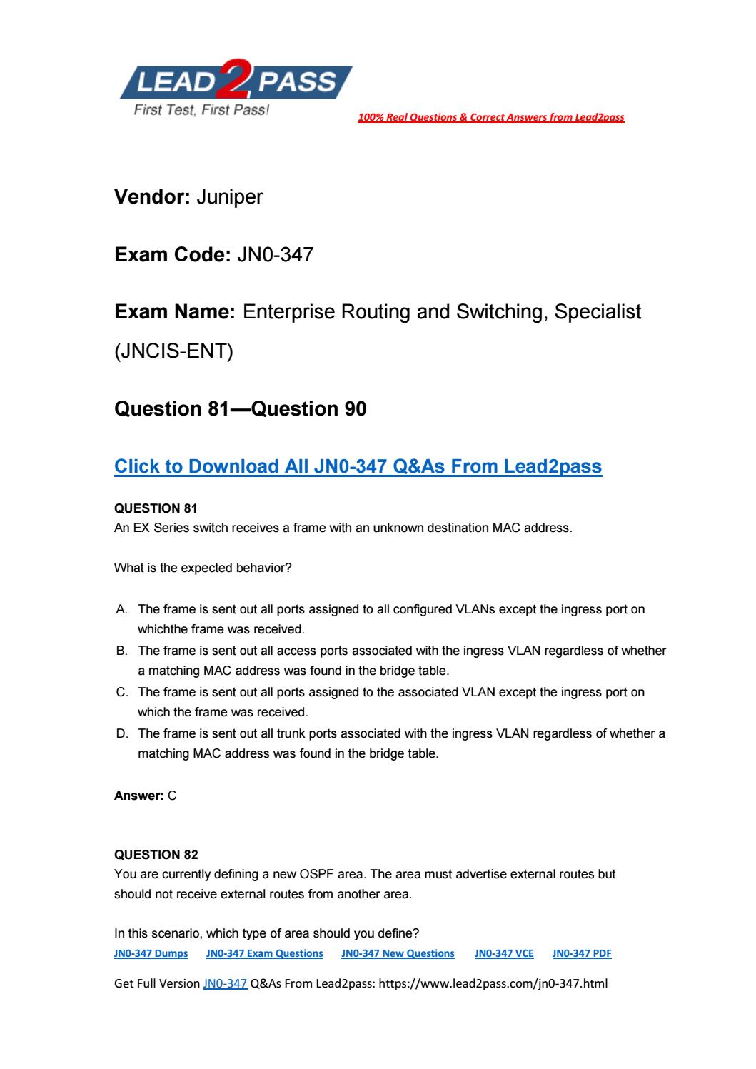 Juniper New JN0-363 Braindumps Questions & JN0-363 Exam Course